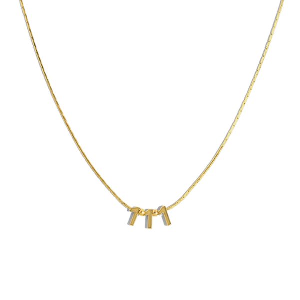 Angel Numbers Necklace
