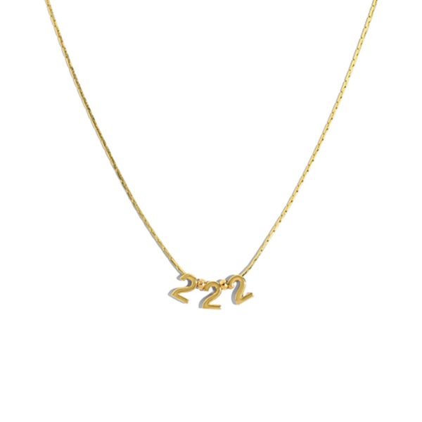 Angel Numbers Necklace