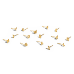 Tiny Initial Earring