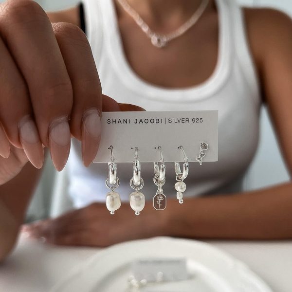 Amy Earrings Set - 925 Sterling Silver