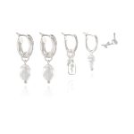 Amy Earrings Set - 925 Sterling Silver
