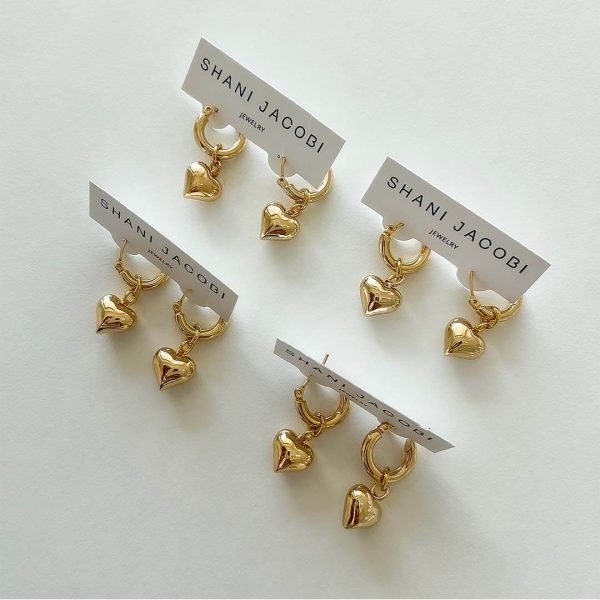Amy Heart Earrings