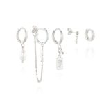 Bar Earrings Set