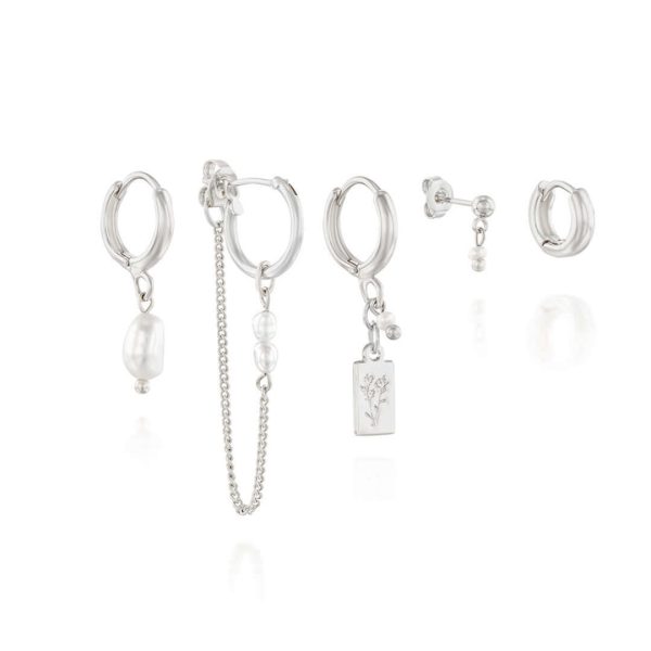 Bar Earrings Set - 925 Sterling Silver
