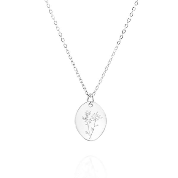 Bar Necklace - 925 Sterling Silver