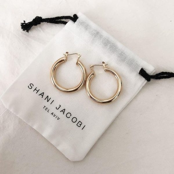 Boomerang Hoop Earrings