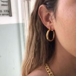 Boomerang Hoop Earrings