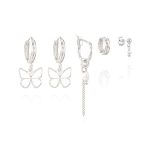 Butterfly Earring Set