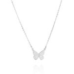 Butterfly Necklace - 925 Sterling Silver
