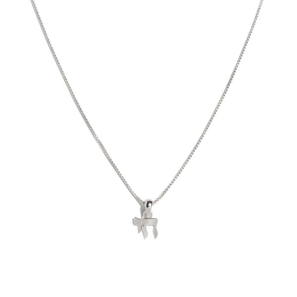 Chai Necklace - 925 Sterling Silver