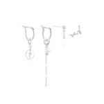 Flower Earrings Set - 925 Sterling Silver