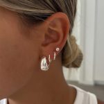 Hailey Moon Earrings