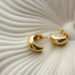 Hailey Moon Earrings