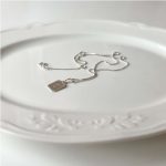 Initial Vintage Necklace  - 925 Sterling Silver