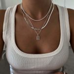 Initial Vintage Necklace  - 925 Sterling Silver