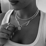 Initial Vintage Necklace  - 925 Sterling Silver