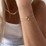 Tiny Initial Bracelet