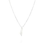 Map of Israel Necklace