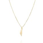 Map of Israel Necklace