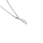 Israel Map Necklace - 925 Sterling Silver