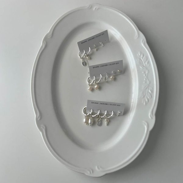 Joy Earrings Set - 925 Sterling Silver