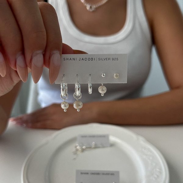 Joy Earrings Set - 925 Sterling Silver