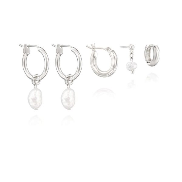 Juliet Earrings Set - 925 Sterling Silver