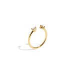 Lenny Double Crystal Ring