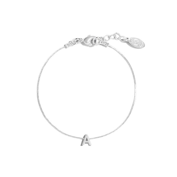 Tiny Initial Bracelet