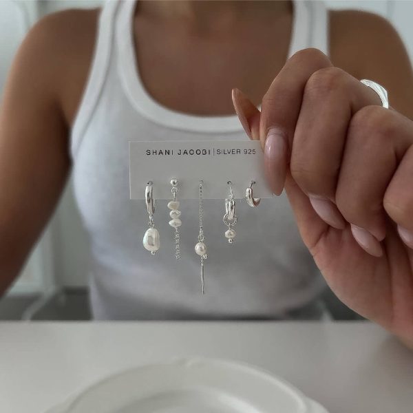 Nice Earrings Set - 925 Sterling Silver