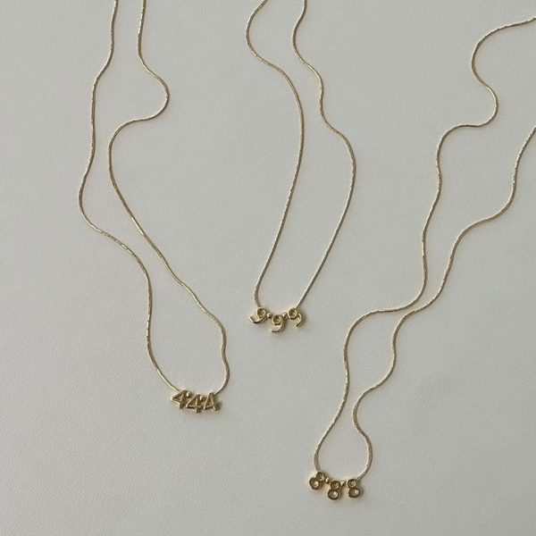 Numbers Necklace