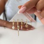 Peacock Earrings Set