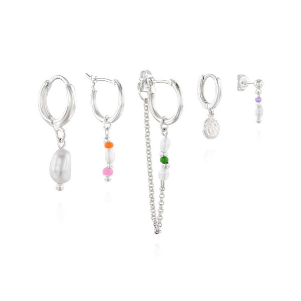 Peacock Earrings Set