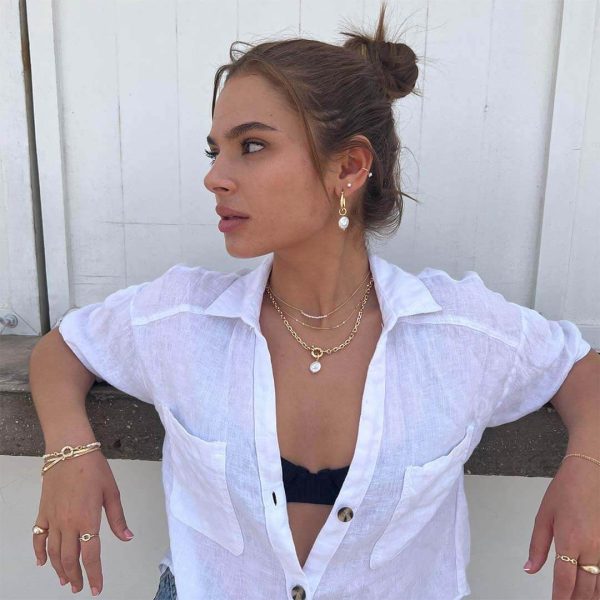 Rachel Pearl Ear Cuff