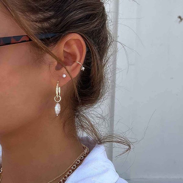 Rachel Pearl Ear Cuff