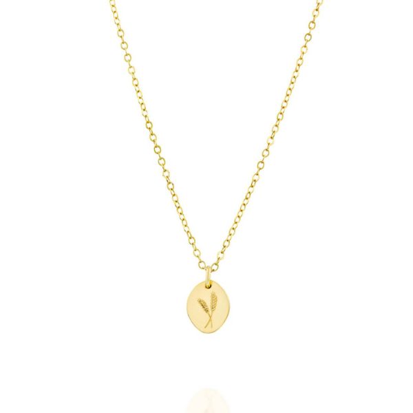 Round Wheat Necklace