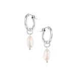 Small Pearl Earrings - 925 Sterling Silver