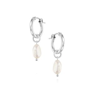 Small Pearl Earrings - 925 Sterling Silver