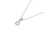 Star Of David Necklace - 925 Sterling Silver