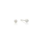 Tiny ball stud earrings