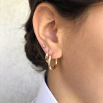 Tiny ball stud earrings