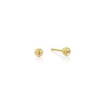 Tiny ball stud earrings