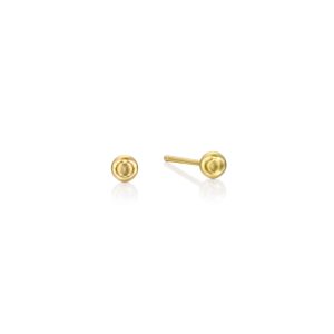Tiny ball stud earrings