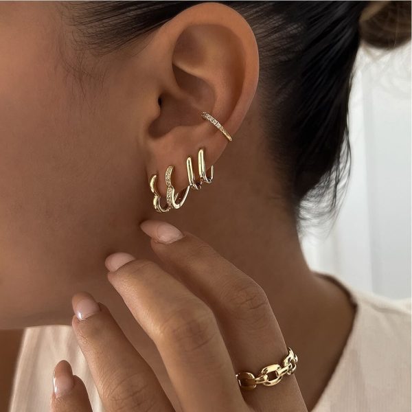 Tiny Square Earrings