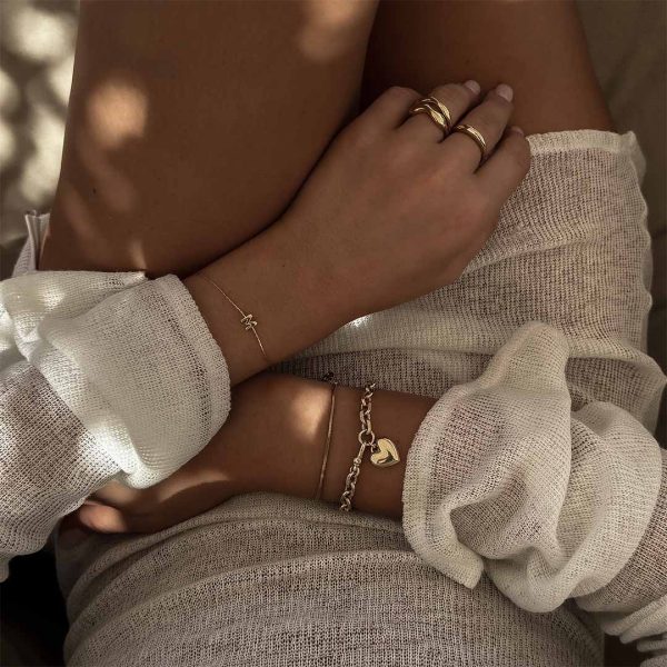 Tiny Initial Bracelet