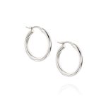 Venus Hoop Earrings - 925 Sterling Silver