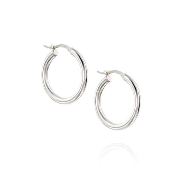 Venus Hoop Earrings - 925 Sterling Silver