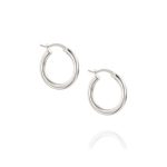 Venus Hoop Earrings - 925 Sterling Silver