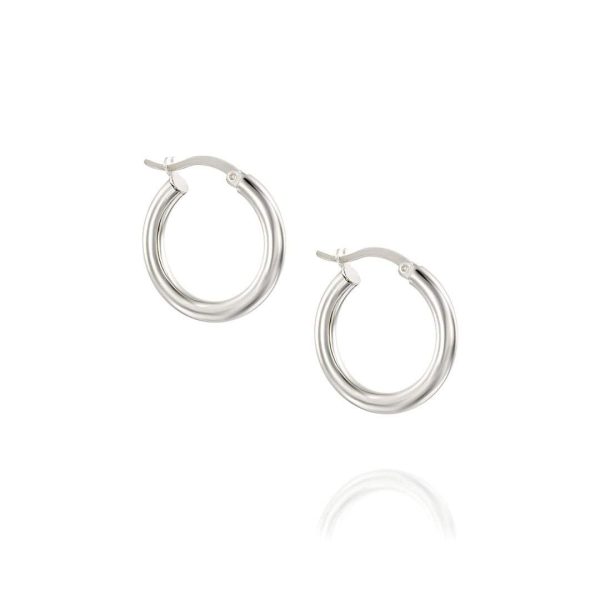 Venus Hoop Earrings - 925 Sterling Silver