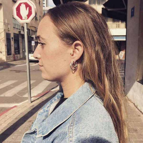 Venus Hoop Earrings - 925 Sterling Silver